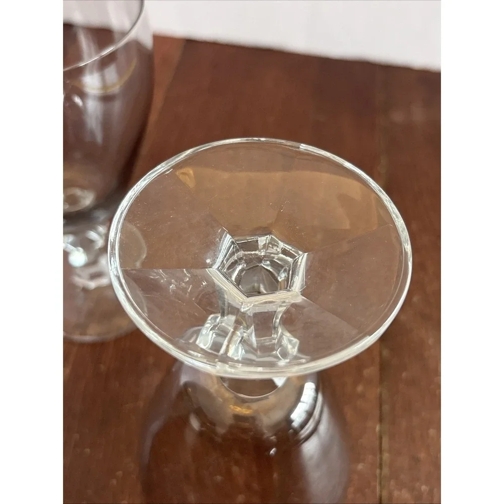 Schott-Zwiesel CONTOUR Smoke Low‎ Water Goblets Glasses Set Of 2 Made in Germany